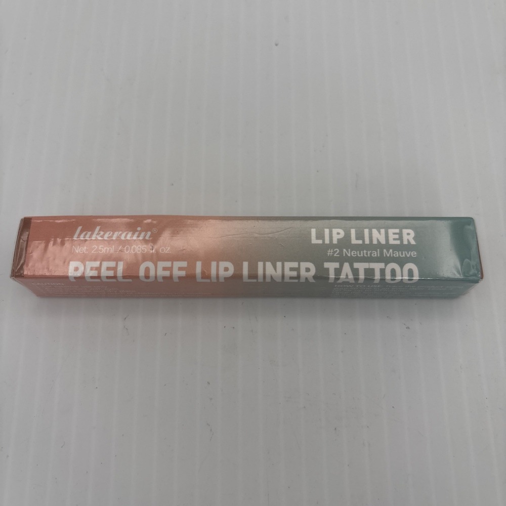 Lakerain Lip Liner Stain Peel Off Lip Stain #2 Natural Mauve